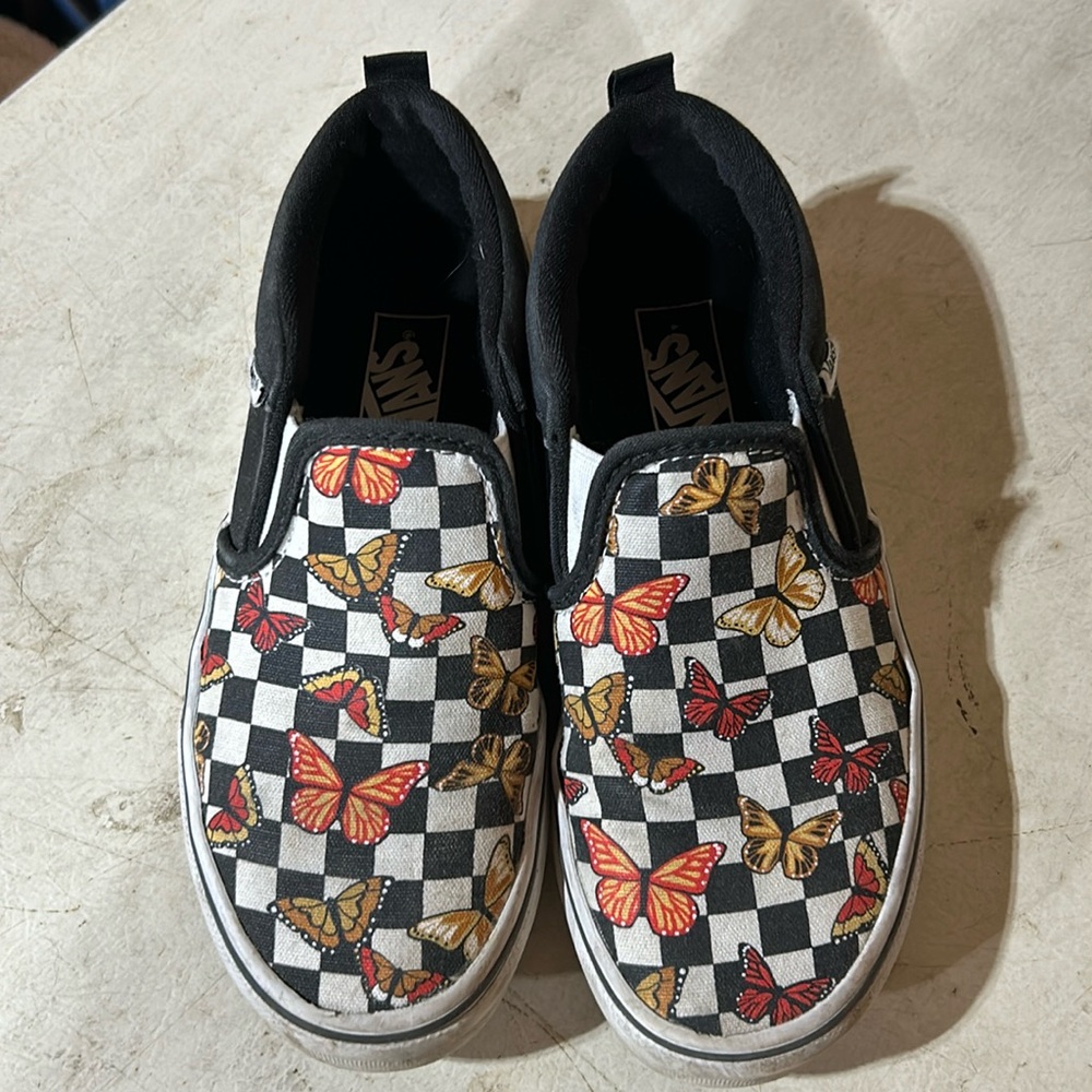 Vans size 2 slip ons
